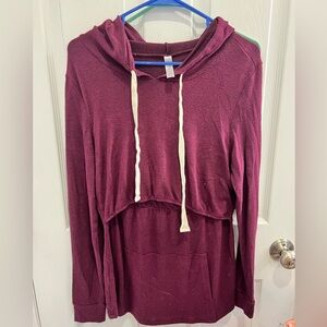 Latched mama blackberry everyday hoodie